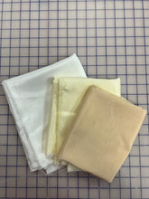 Grab Bag - Bengaline- Shades of White and Ivory- 1.5 YDS
